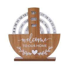 Imagem de Wooden Ramadan Advent Countdown Calendar - Desktop Ramadan Decorations Eid Mubarak Table Decor,Rotatable 30 Days Countdown Calendar Ramadan Islam Kareem Party Table Centerpieces Décor