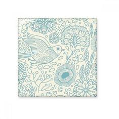 Imagem de Adesivo brilhante de ejo de cerâmica para plantas de pássaro de folha