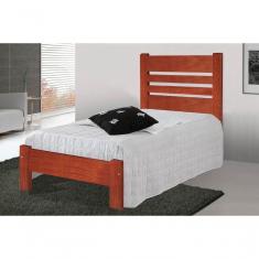 Imagem de Cama Solteirão Moscou De Madeira Angelim Mel