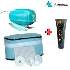 Imagem de Massageador Elétrico TH Com Infravermelho + Pomada Fisiofort Premium -