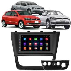 Imagem de Kit Multimídia Android Gol Voyage Saveiro G6 2013 2014 2015 2016 7 Pol