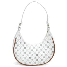 Imagem de Bolsa Feminina Meia Lua Estampado Bolsinha Festa De Ombro Dia A Dia Ba