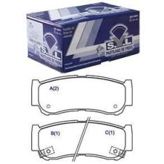 Imagem de Pastilha Freio Traseira Mando - Santa Fe 06 A 11 - Syl3263