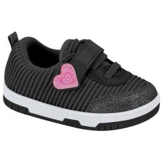Imagem de Tênis Molekinha 2728.103 Menina - Preto