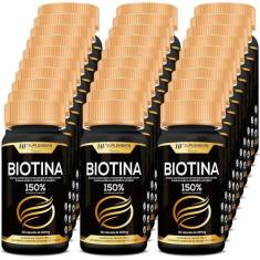 Imagem de 30X Biotina 150% Premium 400Mg 60Caps Atacado - Hf Suplements
