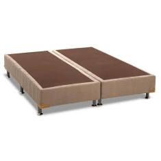 Imagem de Cama Box Base Universal King Americana Suede Clean (193x203x23) - Ortobom
