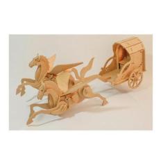 Imagem de Quebra-Cabeça 3D Carruagem 83 Peças - Dinobrinque