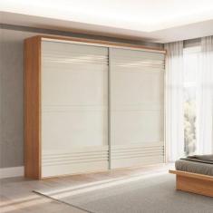 Imagem de Guarda-Roupa Grande Casal 267X238cm Freijó Off White Dalla Costa