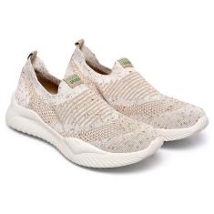 Imagem de Tênis Ortopédico Mironneli Green Sustentável Cru Nude-Feminino