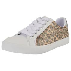 Imagem de Nine West Tênis feminino Layna, Gold Shimmer Leopard Multi 710, 38