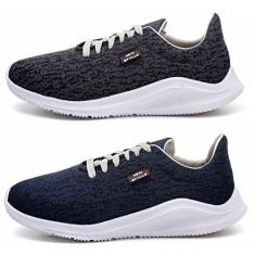 Imagem de Kit 2 Tênis Masculino Sapatênis Casual Leve Confortável Esportivo