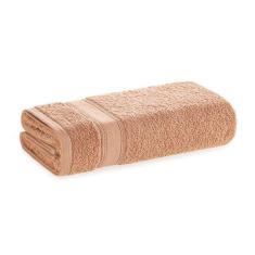 Imagem de Toalha De Banho Fio Cardado 100% Algodão Linea Taupe Deserto