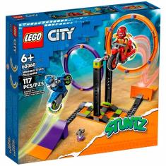Imagem de Lego City Stuntz - Desafio de Acrobacias com Anéis Giratórios - 117 peças - Lego