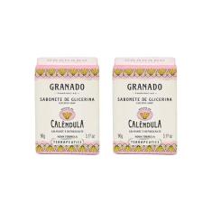 Imagem de Sabonete Granado 90g Glicerina Calendula-Kit C/2un