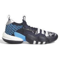 Imagem de adidas Tênis de basquete masculino Trae Young 2 em preto e azul