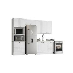 Imagem de Cozinha Modulada Americana com 4 Peças Branco Hp - Henn