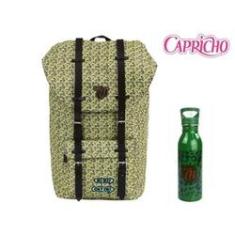 Imagem de Kit Mochila + Garrafa Capricho Camping Emoticons 48939