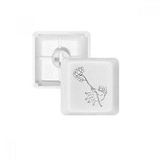 Imagem de Culture Lotus Hand Simple Ilustration Pattern Keycap Teclado mecânico PBT Gaming Upgrade Kit