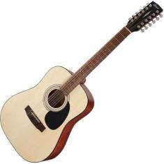 Imagem de Violão Eletroacústico Cort Ad810-12E Op 12 Cordas Spruce Open Pore Fol