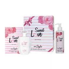 Imagem de Kit Sweet Love - Perfume Edp 100 Ml + Loção Hidratante 250 Ml - Instyl