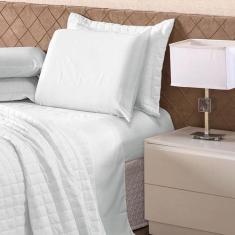 Imagem de Jogo De Lençol Classic Liso Solteiro 3 Peças - Rt Magazine