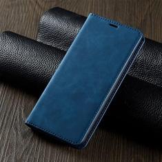 Imagem de Capa de couro para Samsung A52 A53 A50 A73 A21S S22 S21 S20 FE S10 S9 S8 Plus Ultra A72 A51 A32 A12 A70 A40 Capa de bolsas de telefone, azul, para Galaxy S10 Plus