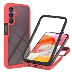 Imagem de Capa para Samsung Galaxy A15 5G, à prova de poeira, à prova de choque, com protetor de tela temperado integrado, capa protetora para celular resistente para Samsung A15 5G 6,5 polegadas