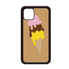 Imagem de Capa rosa marrom amarelo sorvete doce para iPhone 12 Pro Max para Apple Mini Mobile Case Shell
