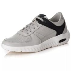 Imagem de Tênis Sneaker Palmilha Gel Masculino Comfort Ref: 9000 - Ranster, Gelo