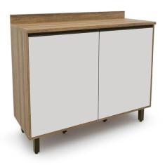 Imagem de Armário para Cozinha 2 Portas Confort Cinamomo/Off-white