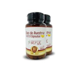 Imagem de 2X Oleo De Avestruz Strut Omega 3 6 7 9 Hf Suplementos - Genuinamente 