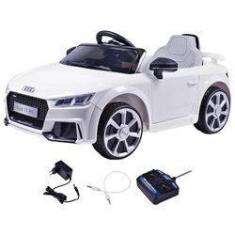 Carrinho Eletrico Bel Audi TT RS 12V Controle Remoto Vermelho