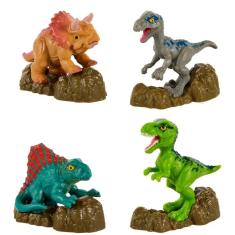 Imagem de Jurassic World kit com 4 Mini Figura 2" - Mattel Gxb08