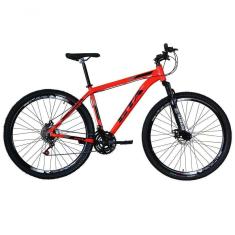 Imagem de Bicicleta Aro 29 Gta Start 21v Freio A Disco Hidráulico Alumínio Garfo Suspensão - Vermelho Tam.17