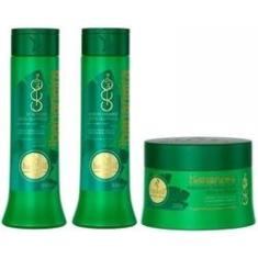 Imagem de Haskell Bananeira Kit Shampoo + Condicionador 300ml + Máscara 250g