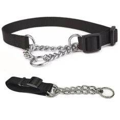 Imagem de Coleira Semi Enforcadora Guia 1.5Cm Ajustavel Aço Elo Torcid