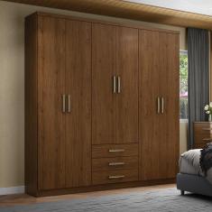 Imagem de Guarda Roupa 6 Portas 3 Gavetas Caju Henn