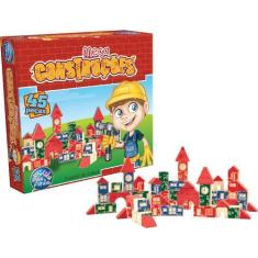 Imagem de Brinquedo Educativo Mega Construções 45 Peças - Pais E Filhos