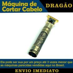Imagem de Maquina de Cortar Cabelo Sem Fio Acabamento Profissional Alta Precisão