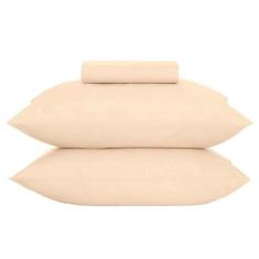 Imagem de Jogo De Cama Solteiro 2 Pçs Toque Acetinado Liso Altenburg