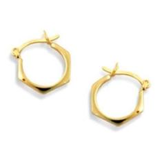 Imagem de Brinco Argola Pequena Folheado A Ouro Rommanel 522134