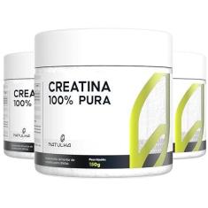 Imagem de KIT 3X Creatina 100% Pura 150g - Natulha