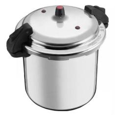 Imagem de Panela De Pressao Aluminio Polido Com Fechamento Externo 20 Litros Ppf