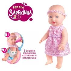 Imagem de Boneca Barata Faz Xixi De Verdade + Mamadeira + Fralda Milk - Milk Bri