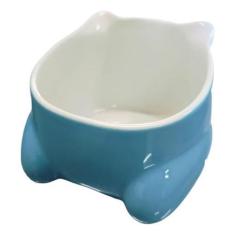 Imagem de Bebedouro Pote Cerâmica Porcelana Para Gatos Cachorros Água - Jts Pet
