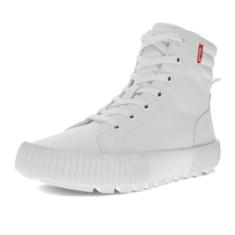 Imagem de Levi's Tênis feminino Olivia CVS Canvas Hightop Fashion, Branco mono, 35