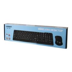 Imagem de Teclado Kit Mouse e Satellite AK-741G - Sem Fio - 1000DPI - Portugues 