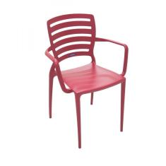 Imagem de Cadeira Sofia Encosto Vazado Com Braço  Tramontina