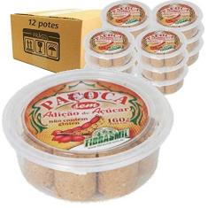 Imagem de Paçoca sem açúcar Fibrasmil 160g (12 potes)