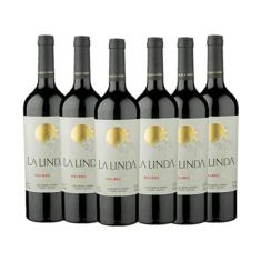 Imagem de Vinho Finca La Linda Malbec 750 ML KIT com 6 Unidades